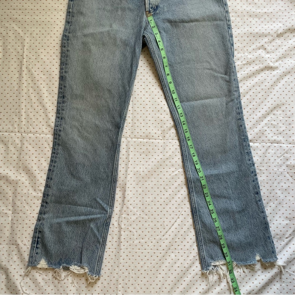 AGOLDE Relaxed Mid Rise Boot Cut Jean Size 28 - Picture 10 of 10